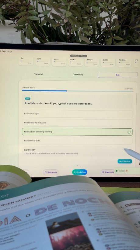 Quiz yourself on the story's vocabulary